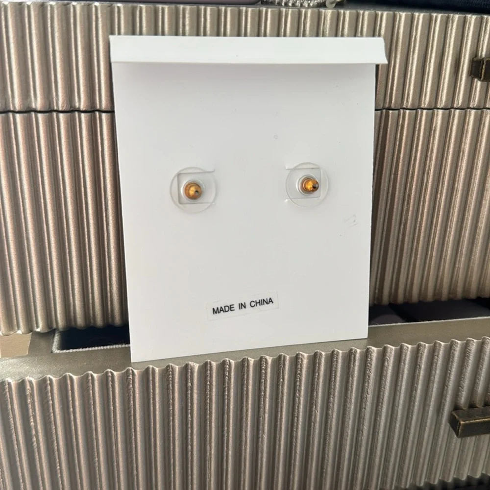 Baublebar “Getting Married” Bridal Dangling Earrings - Picture 2 of 2